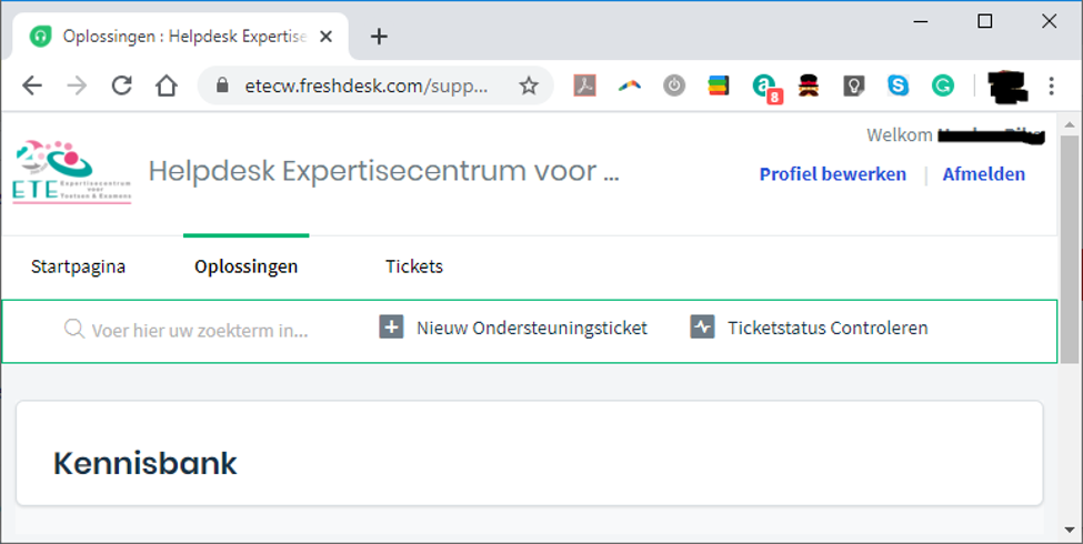 ETE Helpdesk